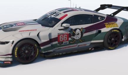 Mighty Ducks Ford Mustang GT3