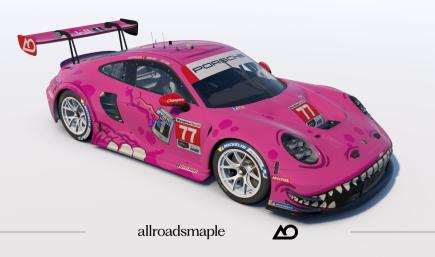Official 2026 AO Racing IMSA GTD Pro #77 Roxy GT3 Rawr