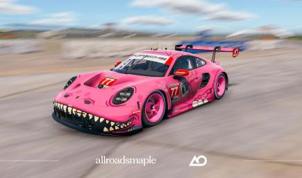 Official 2026 AO Racing IMSA GTD Pro #77 Roxy GT3 Rawr Launch Livery