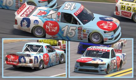 Nascar Truck Ram Naked Clown