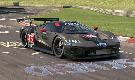 Ford GTE GTLM Black