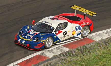 Charles Pozzi GT Racing supprt races Le Mans 2023 Ferrari 296 GT3