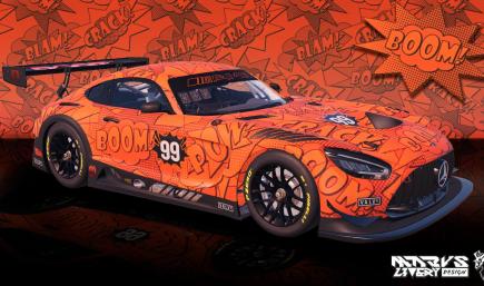 Mercedes AMG GT3 - Boom