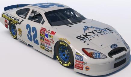 White Skydive Whitefish Paint