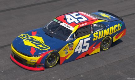 2026 Lavar Scott #45 Sunoco