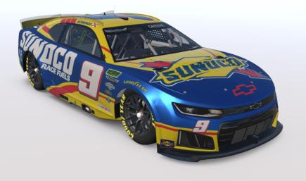 SCSRA Keith Resmondo Sunoco Chevy Camaro (Custom 9)