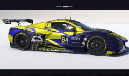 Crest Autosport Chevrolet Corvette Z06 GT3r SILVER