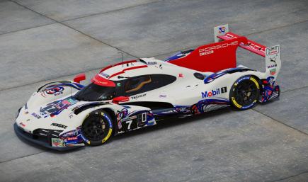 Porsche Penske Motorsports #7 Porsche 963 GTP 2026 Sebring IMSA Livery