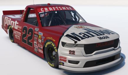Marlboro Red NASCAR Truck RAM