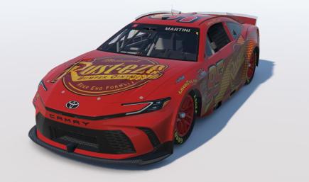 Disney Pixar Cars Lightning McQueen Toyota Camry (Custom Number)