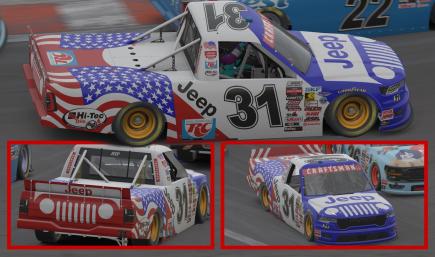 Nascar Truck Ram Jeep