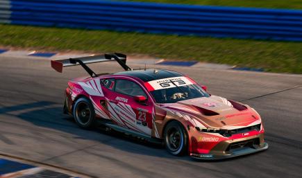 Sunset - Ford Mustang GT3
