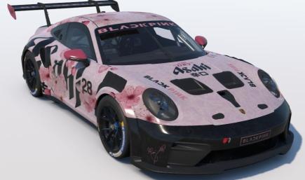Porsche Cup 992.2 - Asahi PlackPink