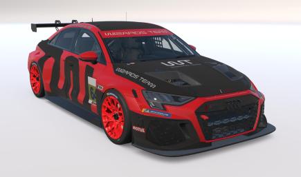Audi RS3 LMS Gen 2 WT Black