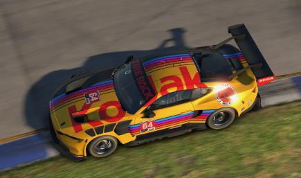 Retro Modern Kodak Livery Yellow