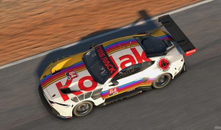 Retro Modern Kodak Livery White