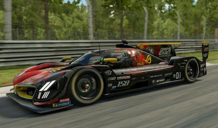 Gaps Exist Sim Racing Team Livery for the BMW Hybrid V8