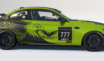 BMW M2 CS - VELOCITY SIMSPORTS TEAM PAINT (READ DESCRIPTION)