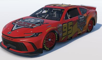 Disney Pixar Cars 20th Anniversary Camry (Sim Stamped)