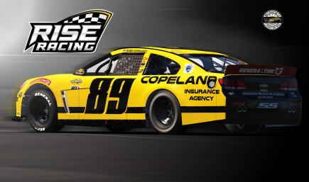 Bobby Earnhardt 2026 Daytona Test 2001 Corvette Throwback - #89