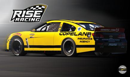 Bobby Earnhardt 2026 Daytona Test 2001 Corvette Throwback - No #