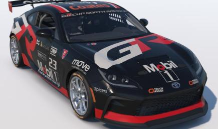 Toyota GR86 - Gazoo Racing Mobil1 (V8 Supercar)