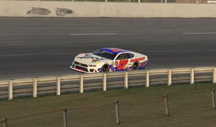 Jared King #12 HAASTOOLING.COM GEROTECH Ford Mustang Super Late Model