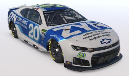 SCSRA Cale Thorpe ZYN Cool Mint Chevrolet Camaro (Custom 20)