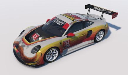 Stache Bros Racing Sebring 12 Hour Porsche 911 GT3 R