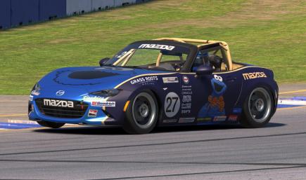 Cookie Monster Mazda MX-5 Cup