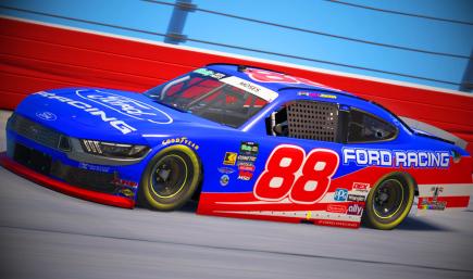 #88 Ford Racing Throwback - 2000 Dale Jarrett Ford Quality Care