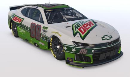SCSRA Austin Fassett Mtn Dew Special Recreation Chevrolet Camaro (Sim Stamped)