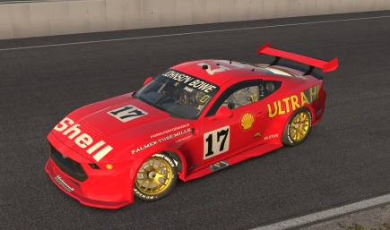 (Retro) Shell Ultra Hi (Dick Johnson Racing) - 1989 - Car #17 Dick Johnson/ John Bowe