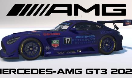 Blue Petronas AMG GT3