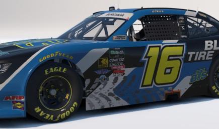 Christian Eckes #16 Blacks Tire Service Chevrolet (NOAPS)