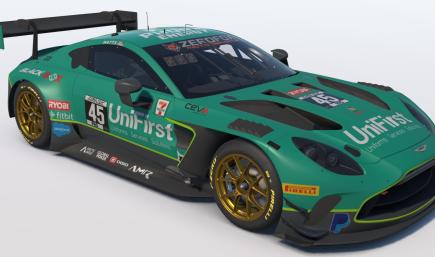 UniFirst ZFM GSRL Aston Martin Vantage GT3 EVO