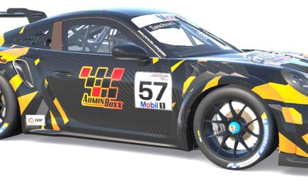Porsche 992 2 Cup yellastrike Fritosport ADMNBxxDNUTSTUFF