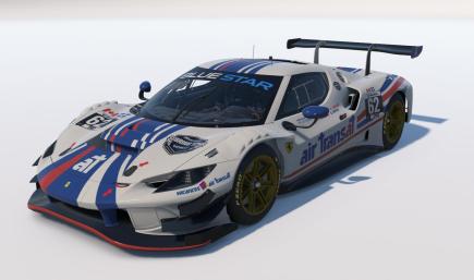 Blue Star Racing – Vintage Air Transat Endurance - Sebring 12 (2026) Edition (AC8646 Memorial)