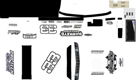 Dirt Street Stock white black