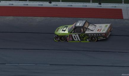 Myke Miller #01 Dodge Ram Green Primary.