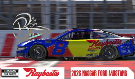 SIM STAMP 1995 Jeff Burton Raybestos Stavola Brothers Racing Ford