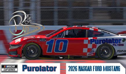 SIM STAMP 1990 Derrike Cope Purolator Ford