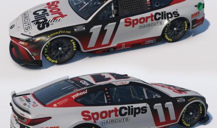 2026 Denny Hamlin Sport Clips Toyota Camry No Num