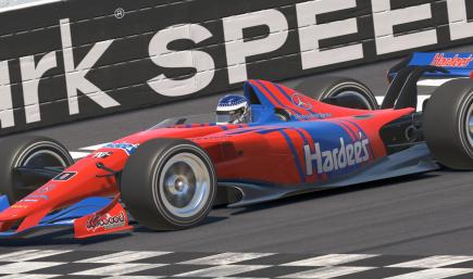 Dallara IR01 Hardees iRacing#