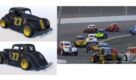 27 Legends Car - Irwindale Memories