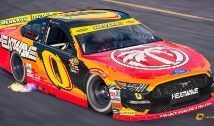 LS George HEATWAVE #0 Ford Mustang - Squirrel McNutt 