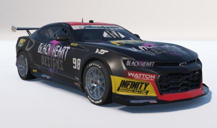 #98 Black Heart Designs Infinity Motorsport Gen 3 Camaro