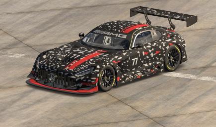 Mercedes AMG GT3 2027/28 camouflage March 24 2026 Nürburgring