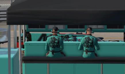 Sim Gaming Expo / 4D drivers suit