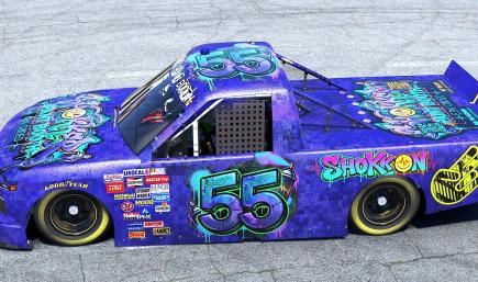 Shokker Paint Booth Purple Fury #55